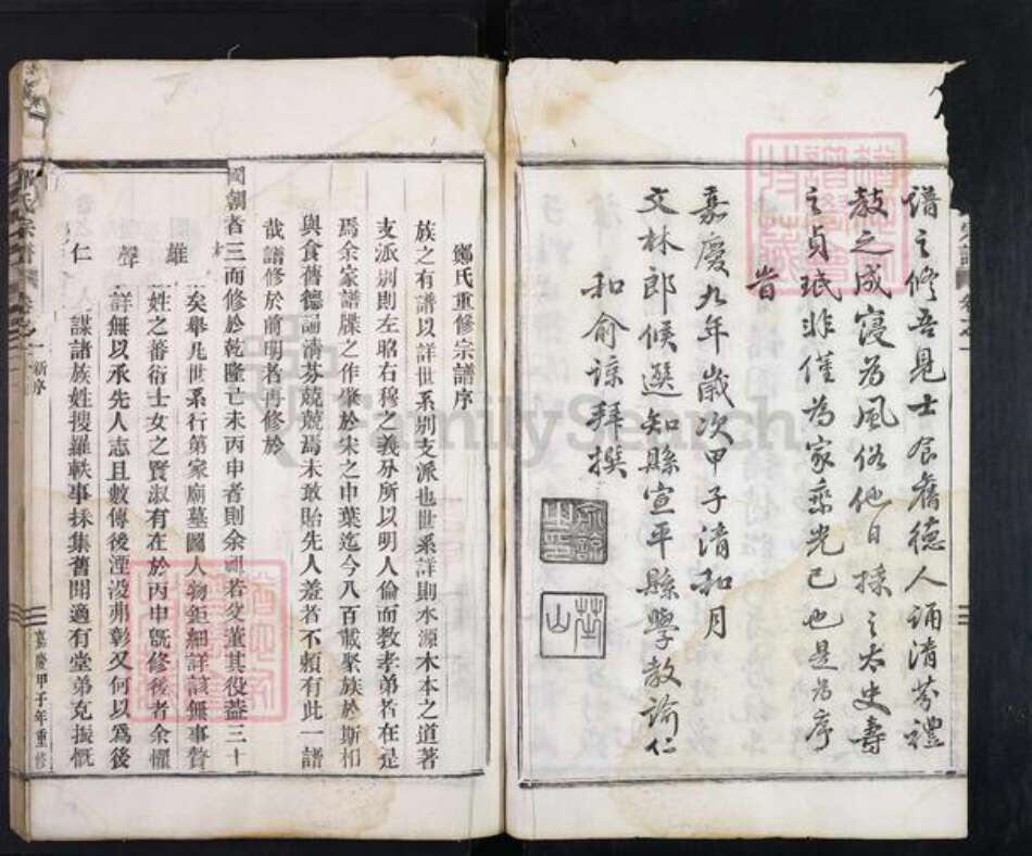 浙江省金华市武义县柳城畬族镇郑氏族谱-郑氏宗谱.pdf电子版预览图3