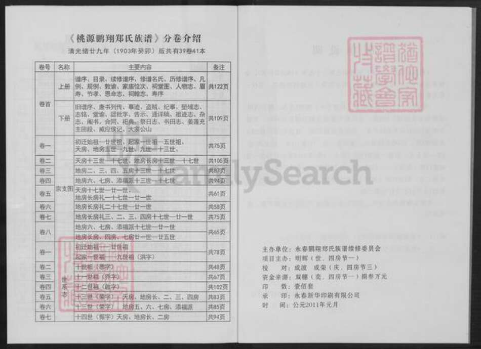 福建省泉州市永春县郑氏族谱-桃源鹏翔郑氏宗谱.pdf电子版预览图3