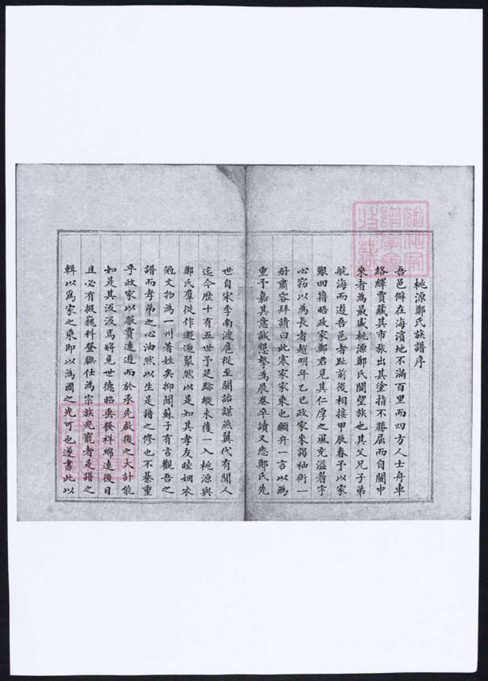 福建省郑氏族谱-仁德堂郑谱录纪要本.pdf电子版预览图1