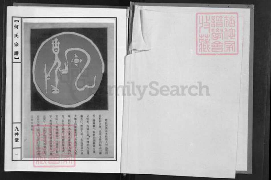 湖北省中国, 江西省 – 族谱氏族谱-何氏宗谱.pdf电子版预览图2