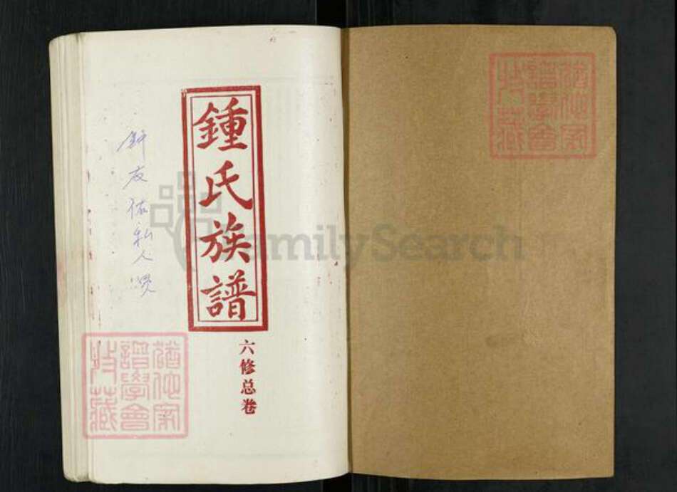 湖南省娄底市新化县桑梓镇钟氏族谱-钟氏族谱.pdf电子版预览图1