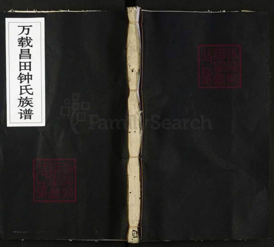 江西省宜春市万载县双桥镇钟氏孝思堂族谱-万载昌田钟氏族谱.pdf电子版缩略图