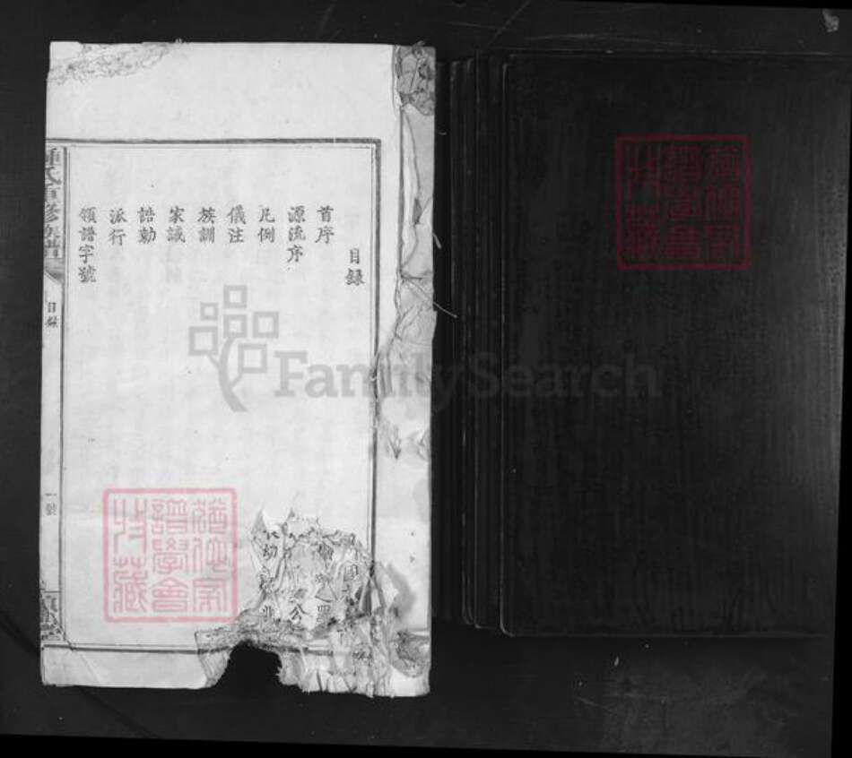 江西省赣州市宁都县黄石镇钟氏颍川堂族谱-钟氏重修族谱.pdf电子版预览图1