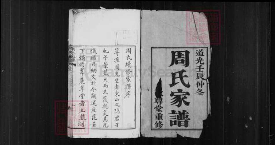 江苏省苏州市吴县周氏敬尊堂族谱-周氏家谱 [10卷].pdf电子版预览图2