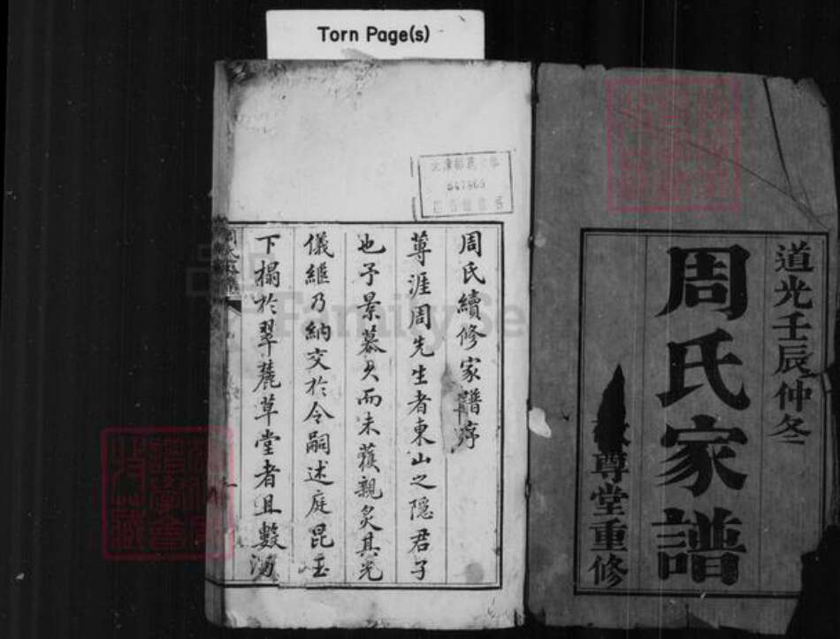 江苏省苏州市吴县周氏敬尊堂族谱-周氏家谱 [10卷].pdf电子版预览图3