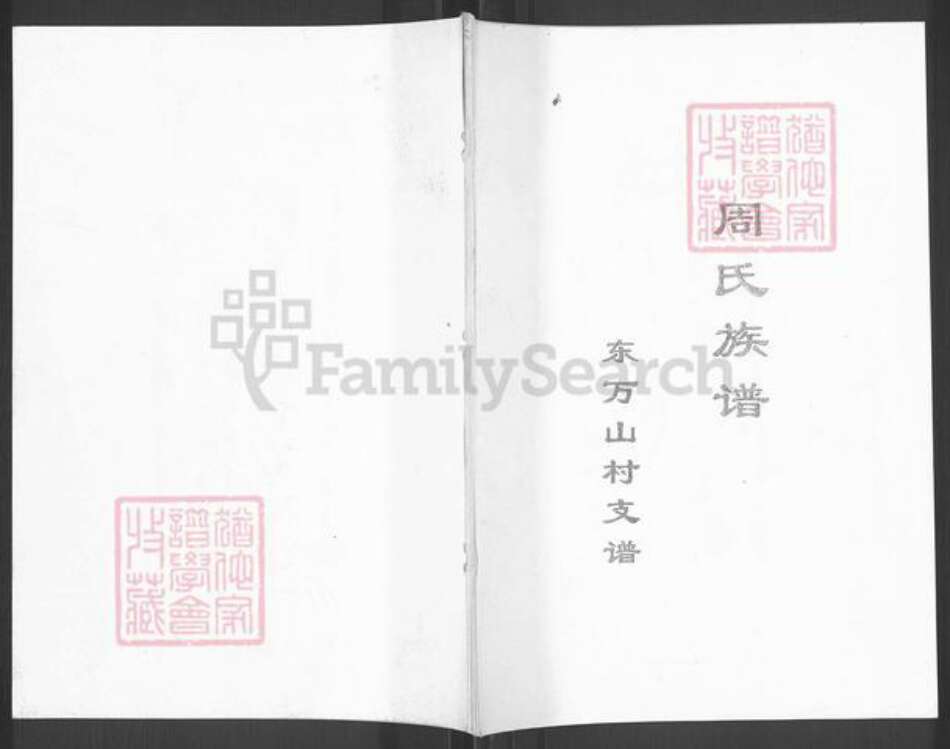 山东省淄博市博山区周氏族谱-周氏族谱.东万山村支谱.pdf电子版缩略图