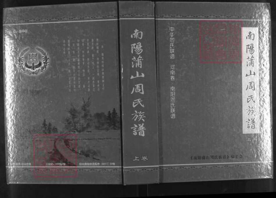 河南省南阳市新野县王集镇周氏族谱-中华周氏联谱.河南卷.南阳周氏联谱.南阳蒲山周氏族谱.pdf电子版缩略图