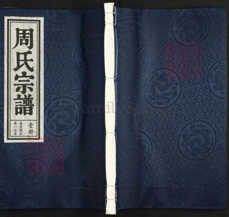 浙江省宁波市余姚市区马渚镇周氏保极堂族谱-周氏宗谱.pdf电子版缩略图