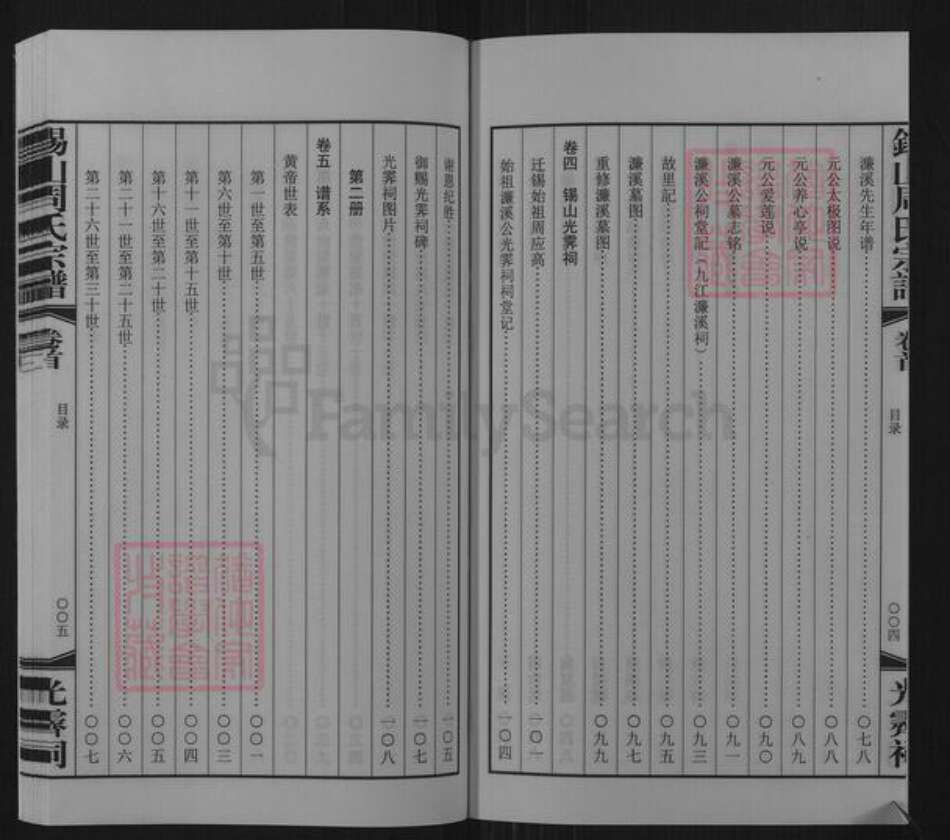 江苏省无锡市锡山区周氏爱莲堂族谱-锡山周氏宗谱.曹塘支灌桥头西周巷.pdf电子版预览图4