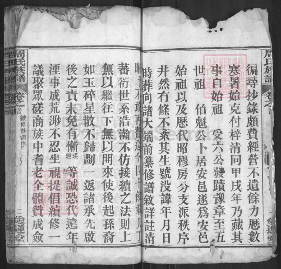 湖北省黄冈市红安县周氏爱莲堂族谱-周氏族谱.pdf电子版预览图2