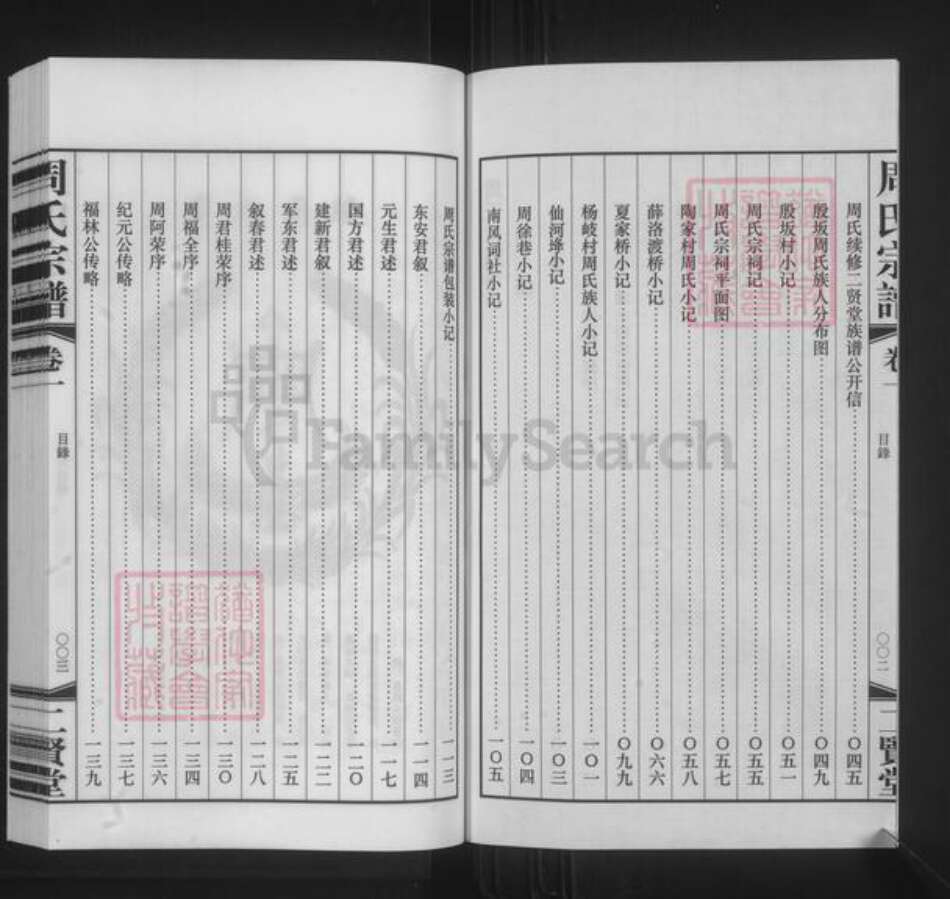 江苏省常州市武进县横林镇周氏二贤堂族谱-周氏宗谱.pdf电子版预览图3