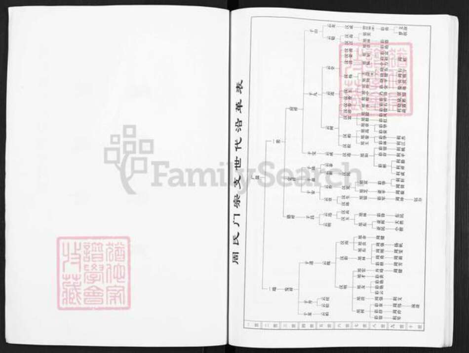 江苏省盐城市大丰区三圩周氏爱莲堂族谱-周氏门宗支谱.pdf电子版预览图2
