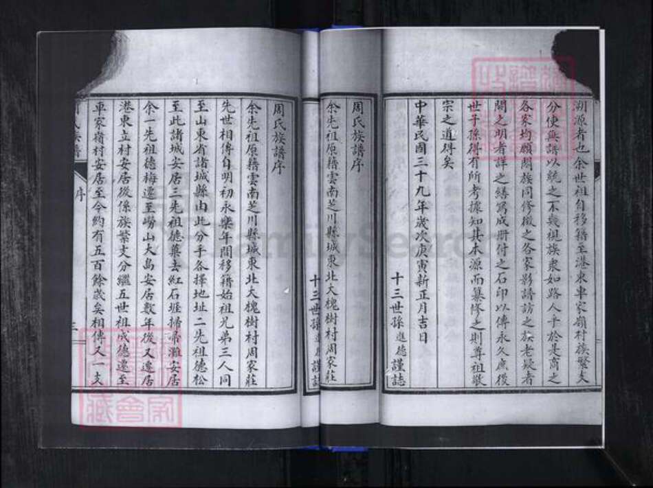 山东省青岛市崂山区周氏族谱-返岭社区周氏族谱.pdf电子版预览图4