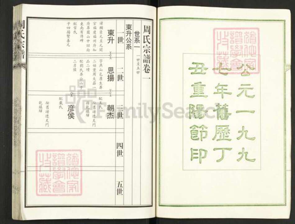 湖北省武汉市汉阳区周氏族谱-周氏宗谱.pdf电子版预览图2