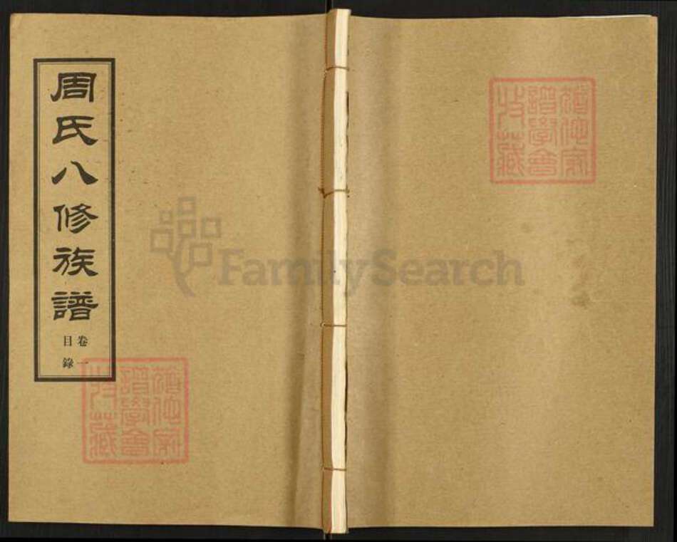 湖南省衡阳市衡山县白果镇周氏延兴堂族谱-周氏八修族谱.pdf电子版缩略图