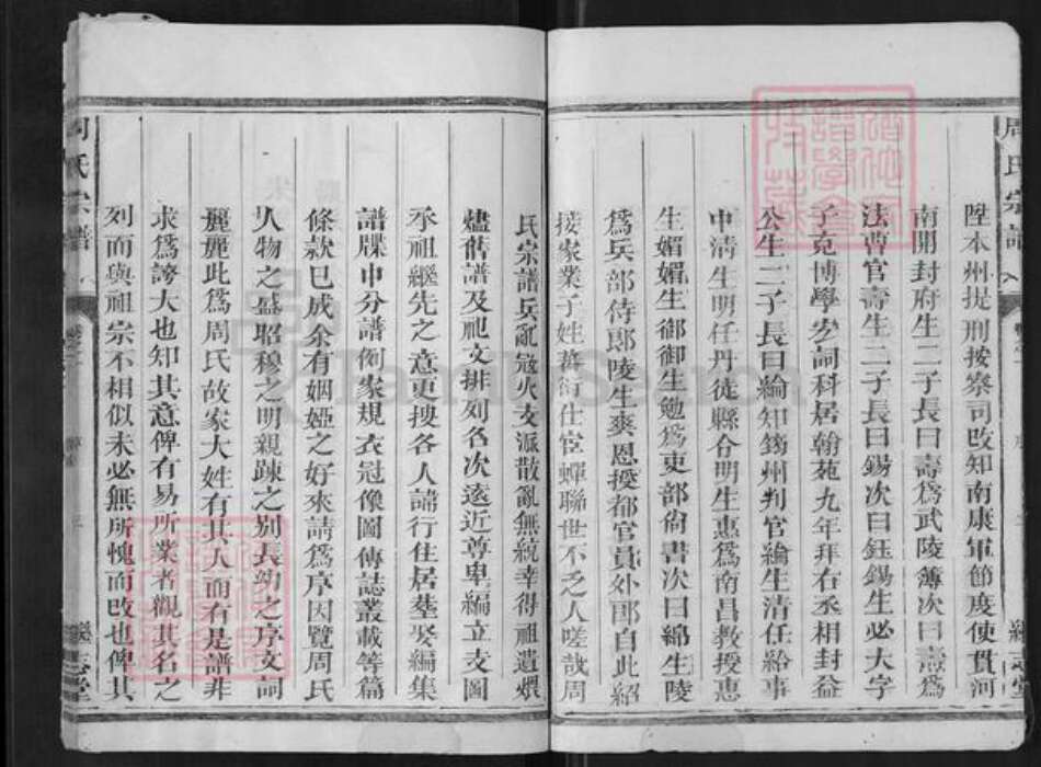 浙江省衢州龙游县周氏继志堂族谱-周氏宗谱.pdf电子版预览图5