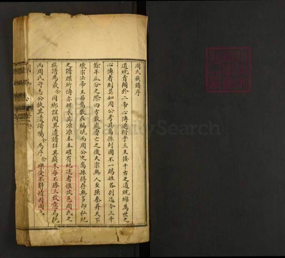 山东省泰安市肥城市汶阳镇周氏族谱-周氏志.pdf电子版预览图1