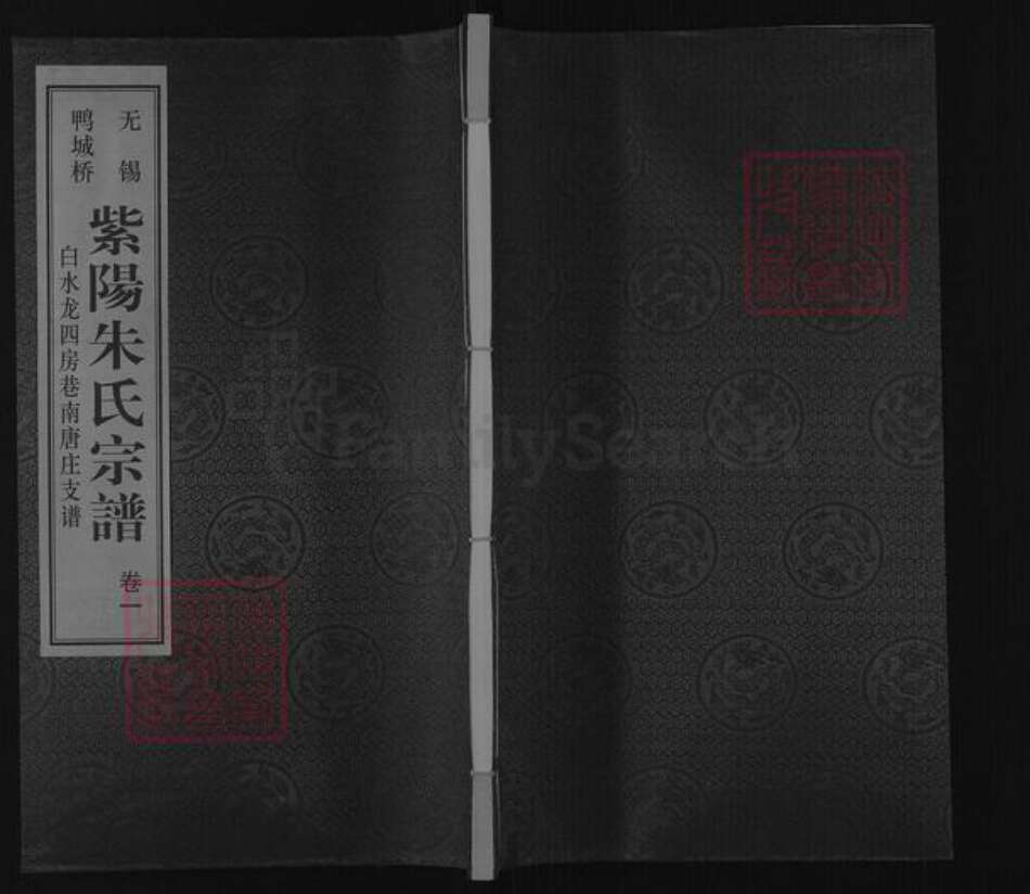 江苏省无锡市江阴市顾山镇朱氏听彝堂族谱-紫阳朱氏宗谱.白水龙四房巷南唐庄支谱.pdf电子版缩略图