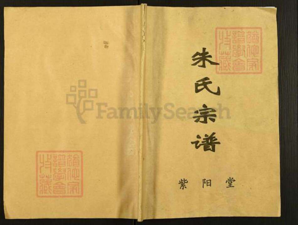 江苏省盐城市建湖县朱氏紫阳堂族谱-朱氏宗谱.pdf电子版缩略图