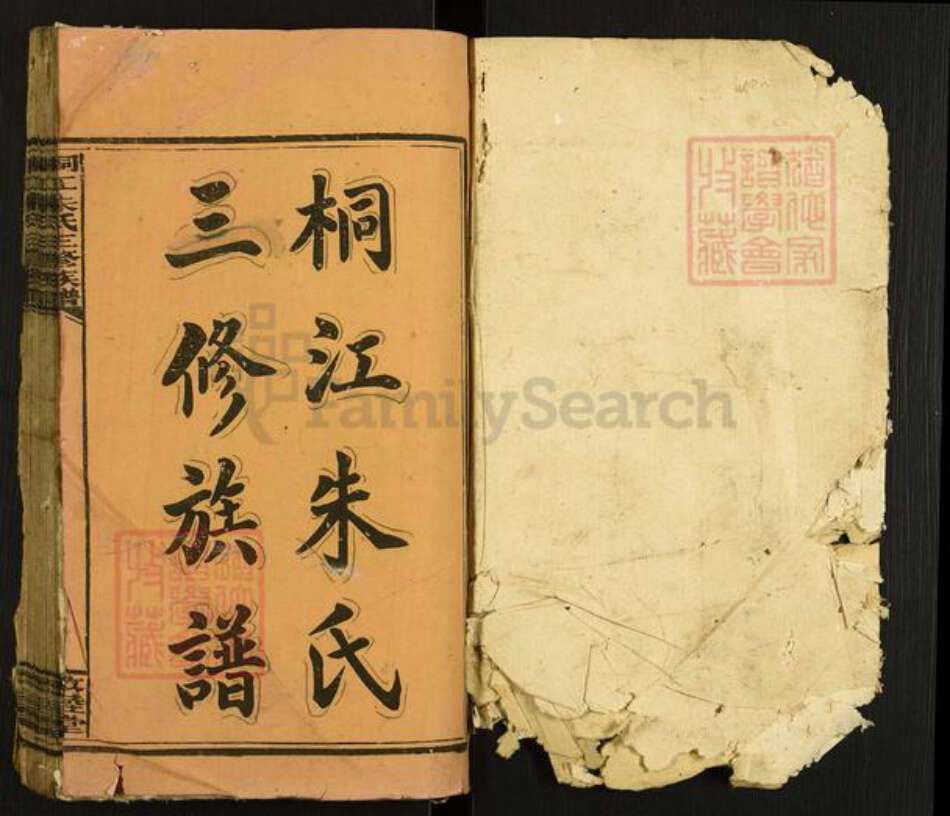 湖南省邵阳市邵阳县朱氏敦睦堂族谱-桐江朱氏三修族谱.pdf电子版预览图1