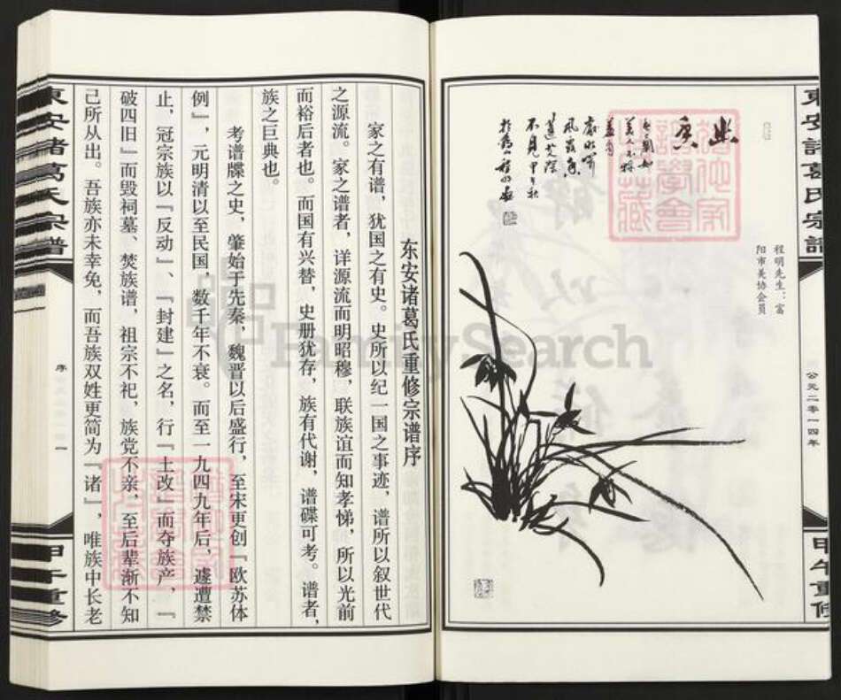 浙江省杭州市富阳新登镇镇诸葛氏族谱-东安诸葛氏宗谱.pdf电子版预览图4