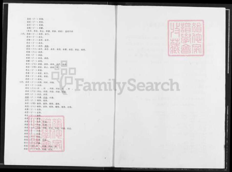 河北省保定市定兴县固城镇邹氏族谱-范阳郡邹氏海公裔支系总目.pdf电子版预览图2