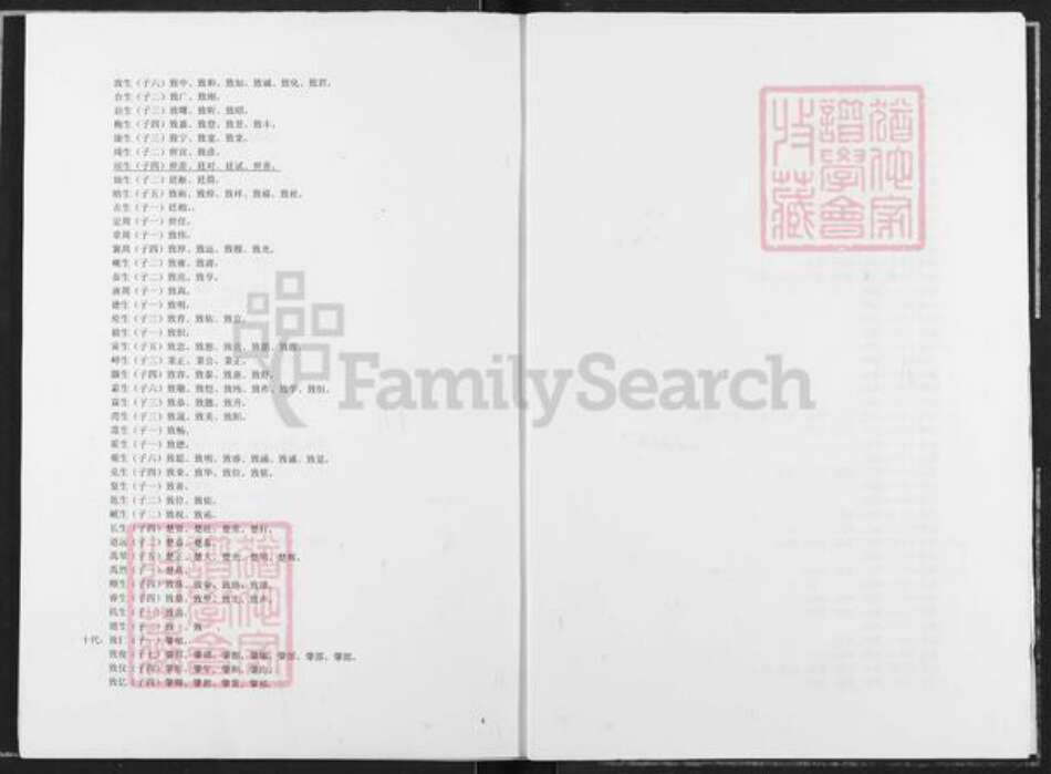 河北省保定市定兴县固城镇邹氏族谱-范阳郡邹氏海公裔支系总目.pdf电子版预览图4