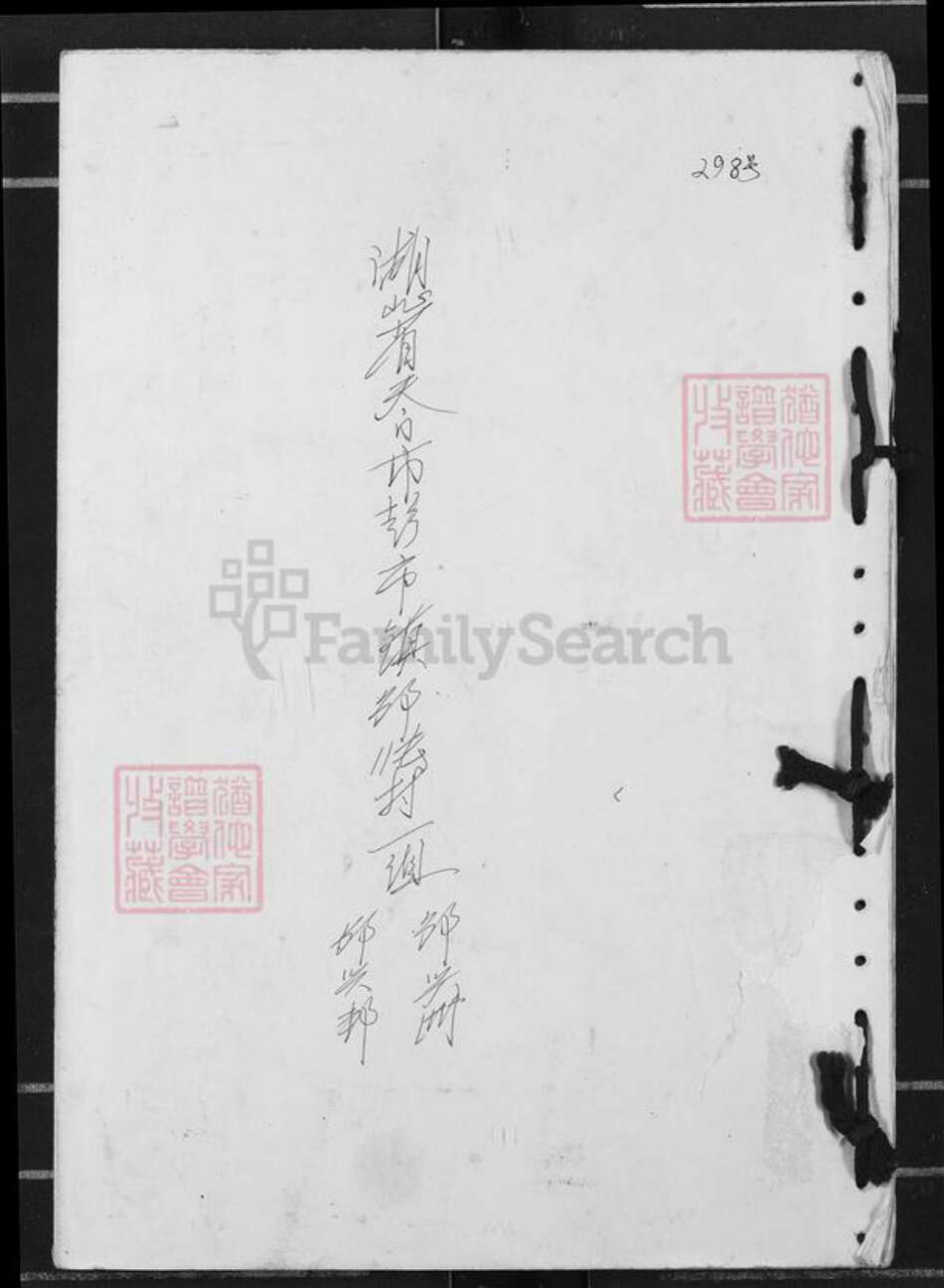 湖北省天门市彭市镇邹氏族谱-邹氏宗谱东鲁世家.天南支谱.pdf电子版缩略图