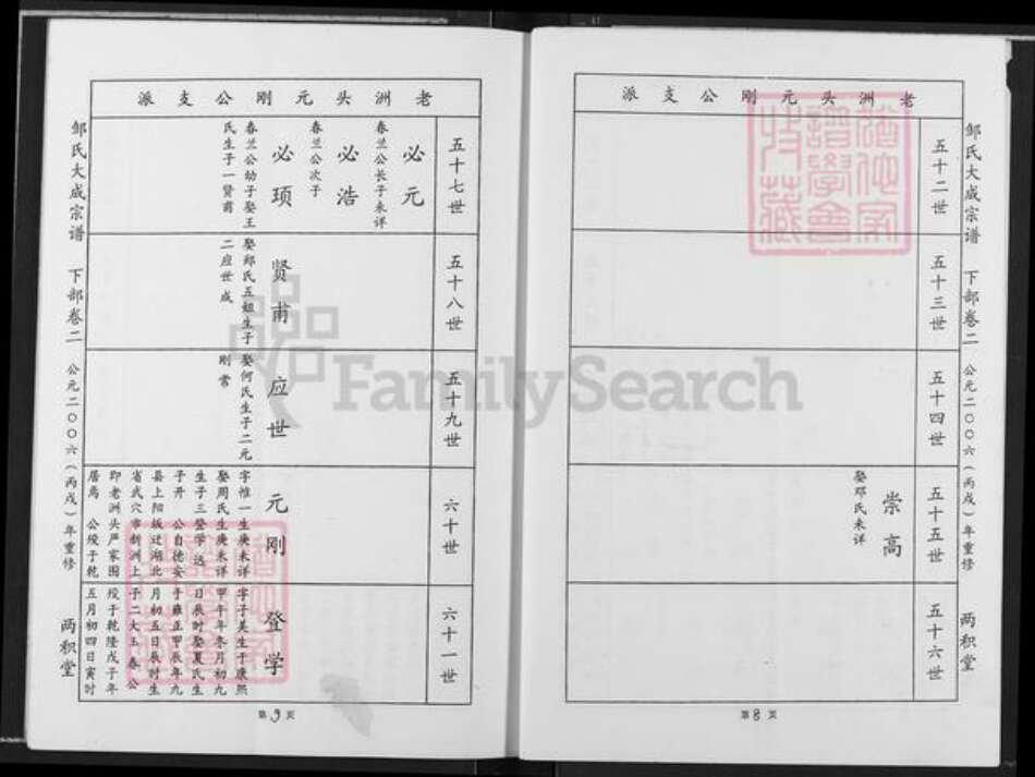 湖北省黄冈市武穴市邹氏两积堂族谱-邹氏大成宗谱.pdf电子版预览图5