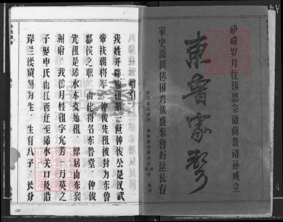 湖北省黄冈市浠水县关口镇邹氏东鲁堂族谱-邹氏宗谱.pdf电子版预览图2