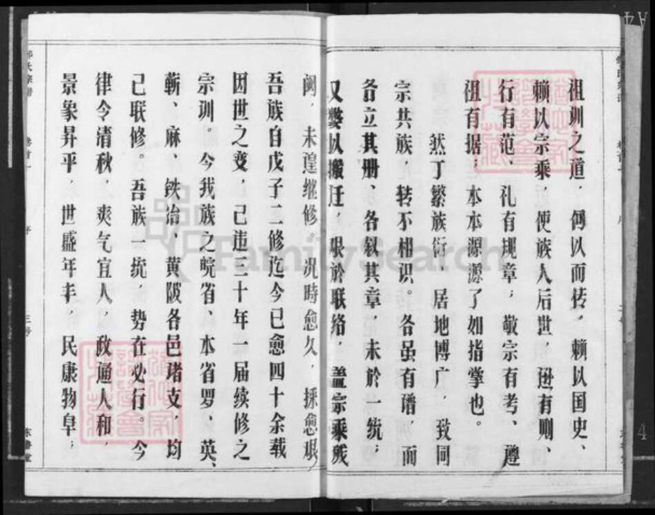 湖北省黄冈市浠水县关口镇邹氏东鲁堂族谱-邹氏宗谱.pdf电子版预览图5