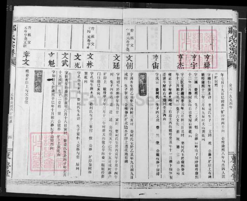 湖北省黄石市阳新县邹氏东鲁堂族谱-邹氏宗谱.pdf电子版预览图4