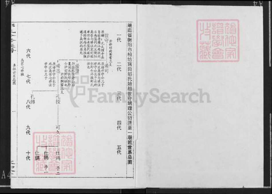 湖南省衡阳市衡阳县金兰镇邹氏敦知堂族谱-邹氏合修族谱.pdf电子版预览图1