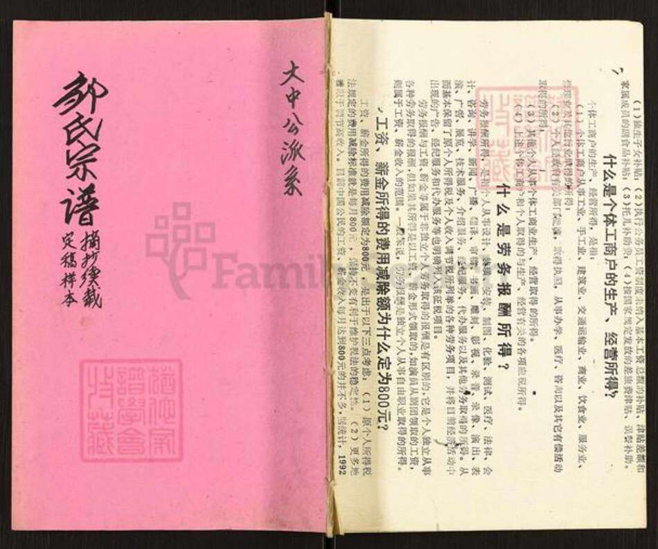 江苏省泰州市兴化市邹氏族谱-邹氏宗谱.pdf电子版缩略图