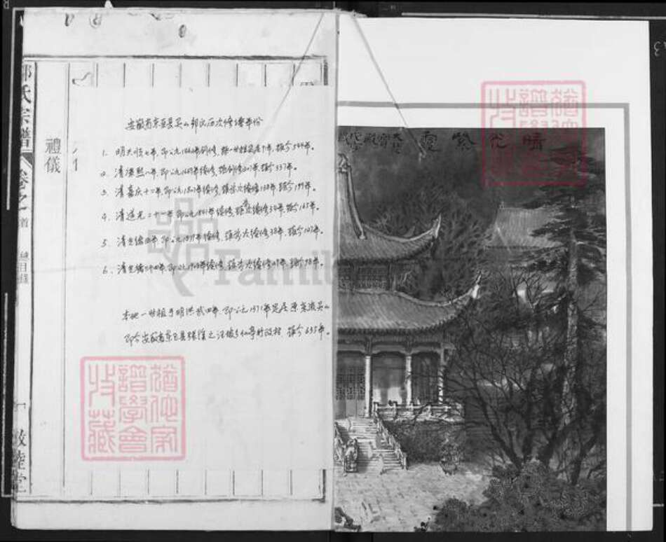 安徽省池州市东至县东流镇邹氏敦睦堂族谱-邹氏宗谱.pdf电子版预览图1