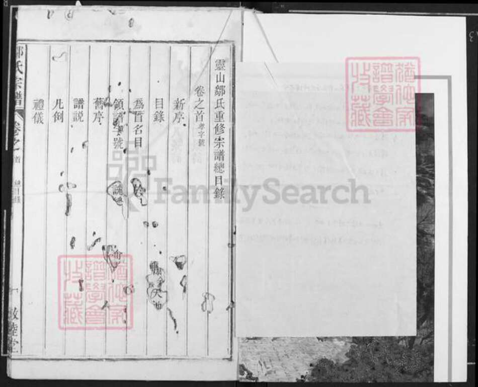 安徽省池州市东至县东流镇邹氏敦睦堂族谱-邹氏宗谱.pdf电子版预览图2