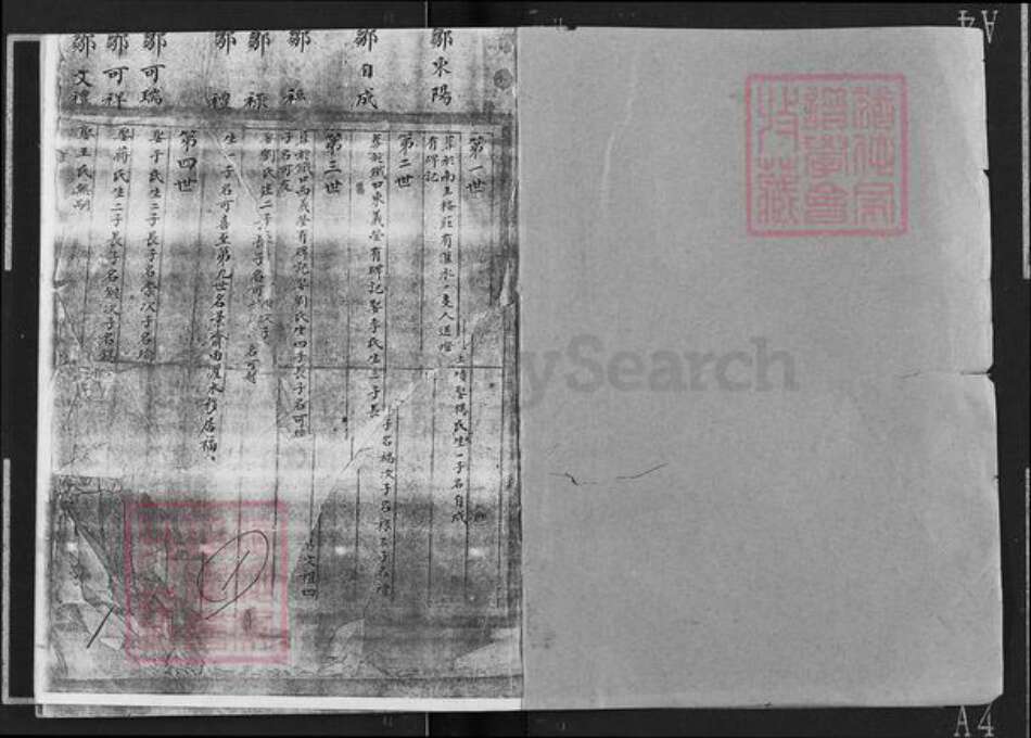 山东省烟台市福山区邹氏族谱-邹氏宗谱.pdf电子版预览图1