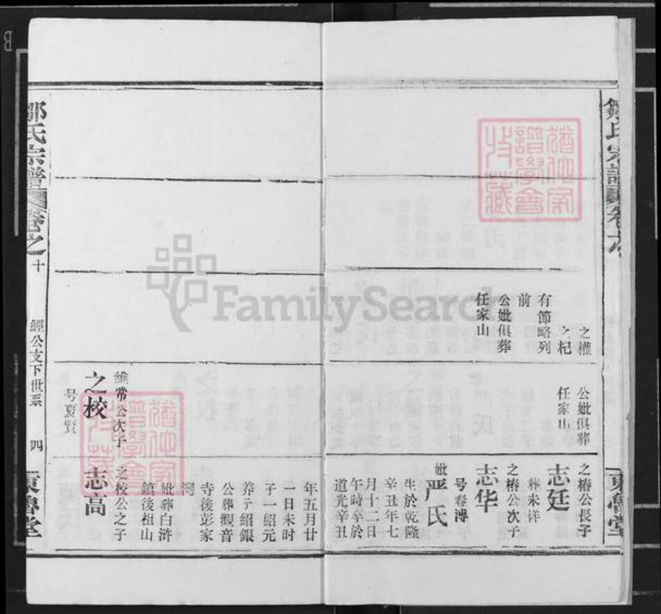 湖北省鄂州市邹氏东鲁堂族谱-邹氏宗谱.pdf电子版预览图4