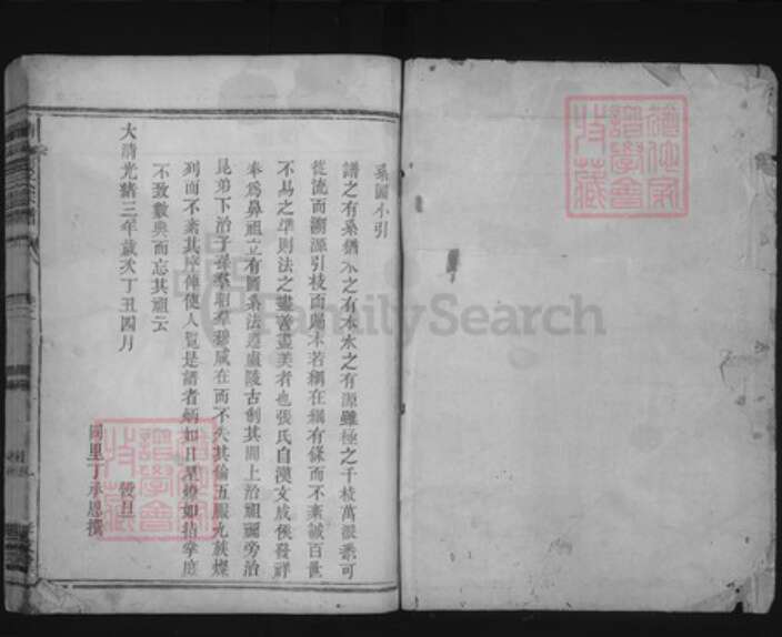 浙江省金华市兰溪市水亭畬族乡张氏孝友堂族谱-清河张氏宗谱.pdf电子版预览图1