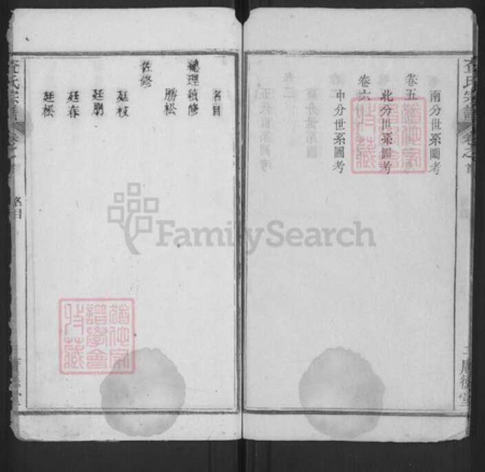 湖北省黄冈市罗田县河铺镇查氏广德堂族谱-查氏宗谱.pdf电子版预览图5