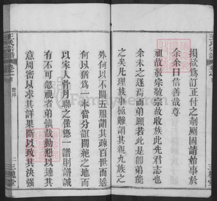 湖北省黄冈市麻城市王氏三槐堂族谱-王氏宗谱.pdf电子版预览图3