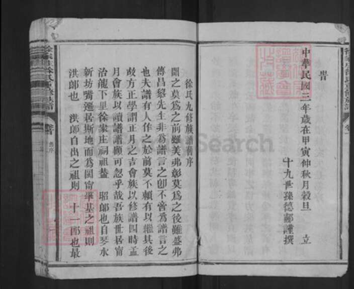 福建省三明市宁化县徐氏族谱-徐家庄徐氏重修族谱.pdf电子版预览图4