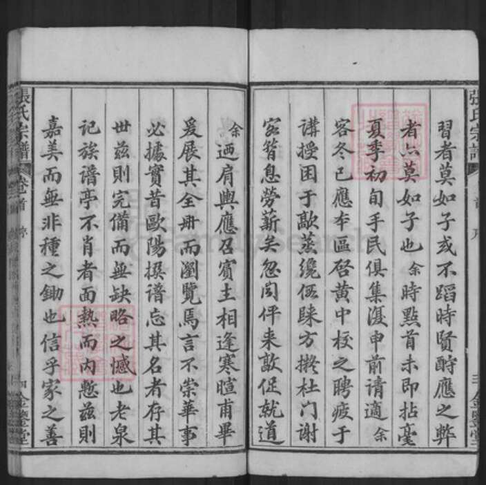 湖北省黄冈市麻城市张氏金鉴堂族谱-张氏宗谱.pdf电子版预览图4