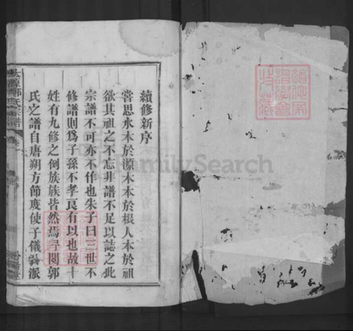 江西省抚州市南丰县桑田镇郭氏汾阳堂族谱-太原郭氏宗谱.pdf电子版预览图1