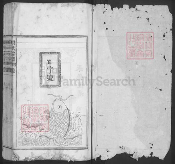 安徽省池州市青阳县蓉城镇项氏族谱-项氏宗谱.pdf电子版预览图1