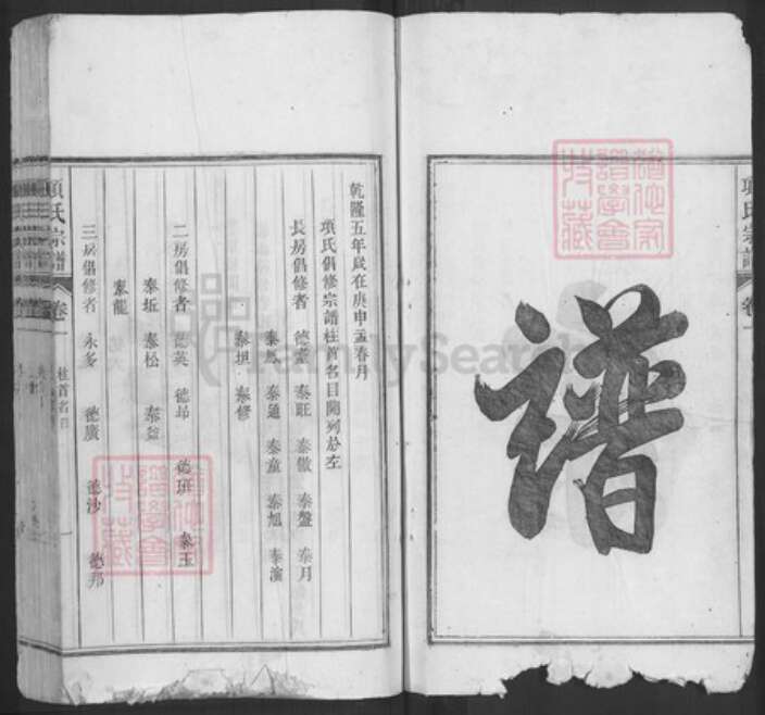 安徽省池州市青阳县蓉城镇项氏族谱-项氏宗谱.pdf电子版预览图4