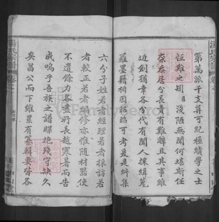 湖北省黄冈市浠水县汤氏中山堂族谱-汤氏宗谱.pdf电子版预览图3