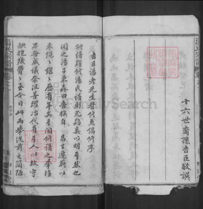 湖北省黄冈市浠水县汤氏中山堂族谱-汤氏宗谱.pdf电子版预览图5