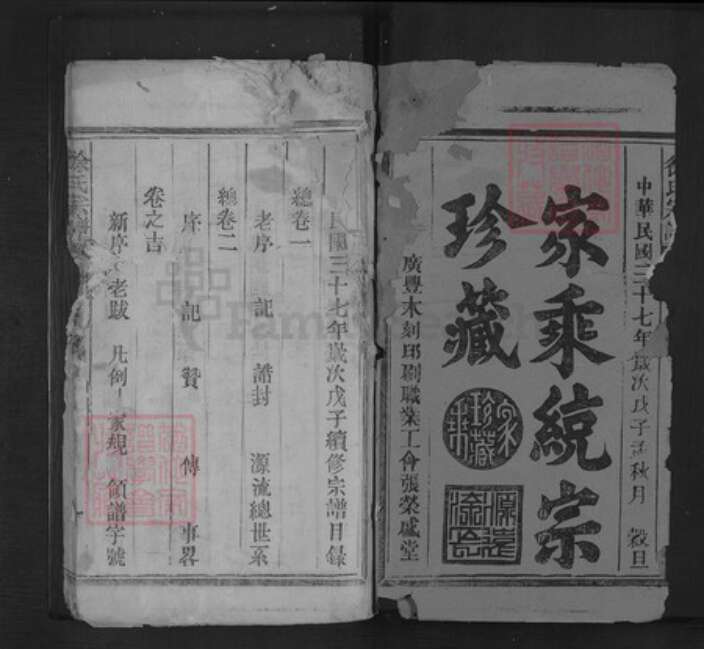 江西省上饶市信州区徐氏族谱-徐氏宗谱.pdf电子版预览图1