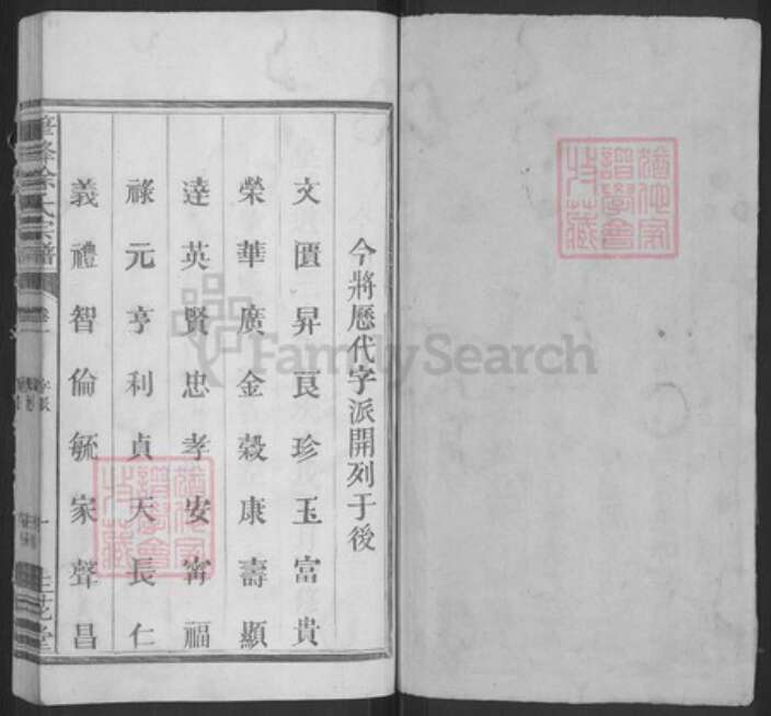 江西省上饶市广丰区永丰街道徐氏生花堂族谱-笔峰徐氏宗谱.pdf电子版预览图1